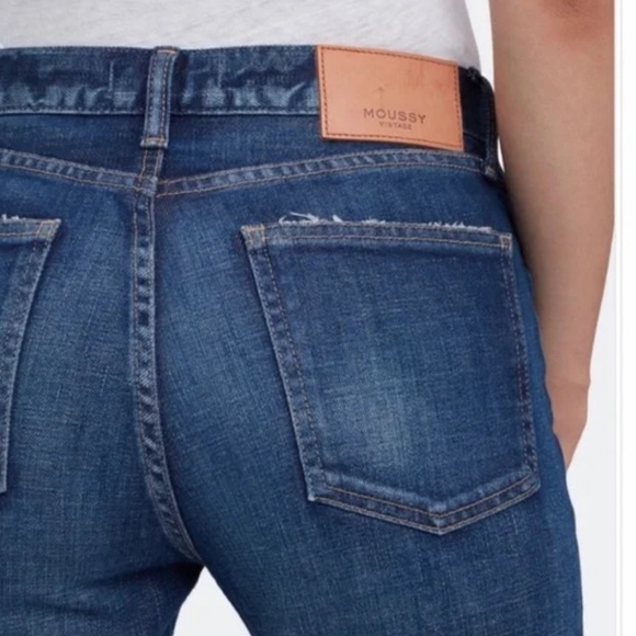 MOUSSY VINTAGE MV Jeans Cameron Skinny Ankle  Blue Size 25 - Picture 7 of 15